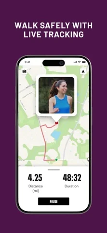 Map My Walk App Store screenshot 3; select to inspect full size
