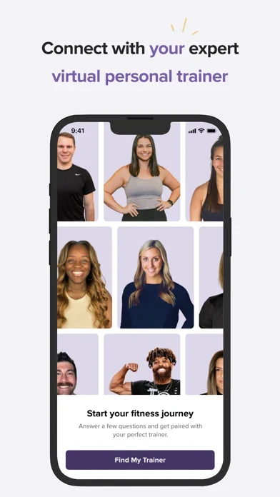 trainwell App Store screenshot 3; select to inspect full size