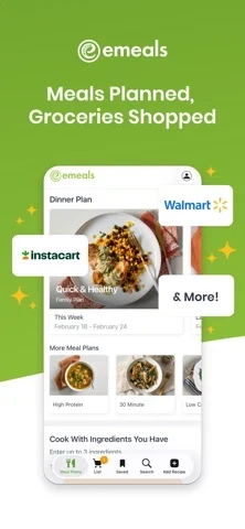 eMeals App Store screenshot 1