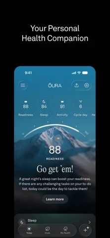Oura App Store screenshot 1