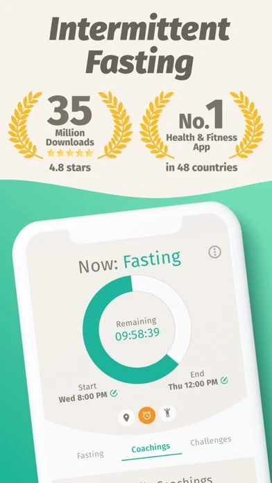 BodyFast App Store screenshot 1