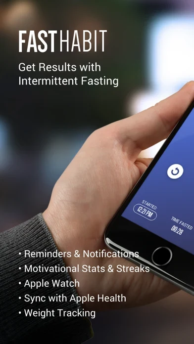 FastHabit App Store screenshot 1