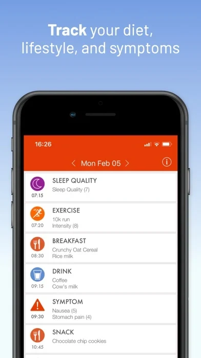 mySymptoms App Store screenshot 3
