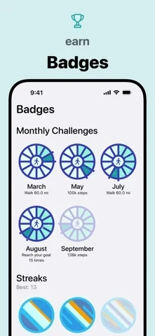 Pedometer++ App Store screenshot 2; select to inspect full size