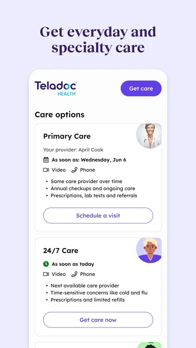Teladoc Health App Store screenshot 3