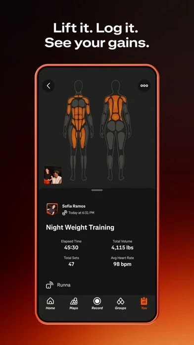 Strava App Store screenshot 4