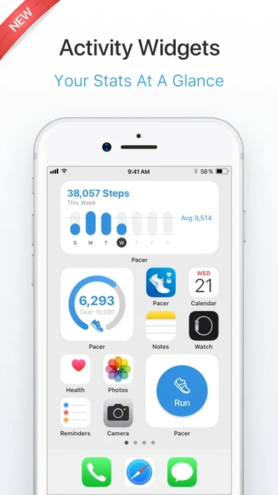 Pacer App Store screenshot 3