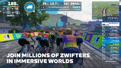 Zwift App Store screenshot 3; select to inspect full size