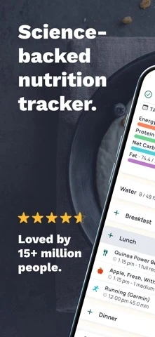 Cronometer App Store screenshot 1